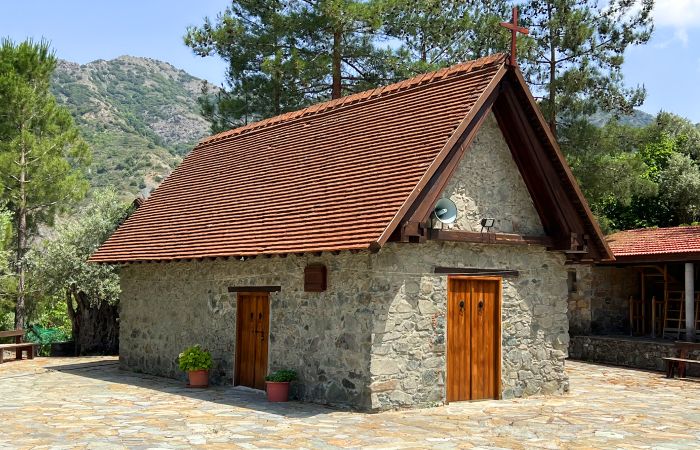 Panayia Kardakiotissa Chapel in Alona Village Cyprus