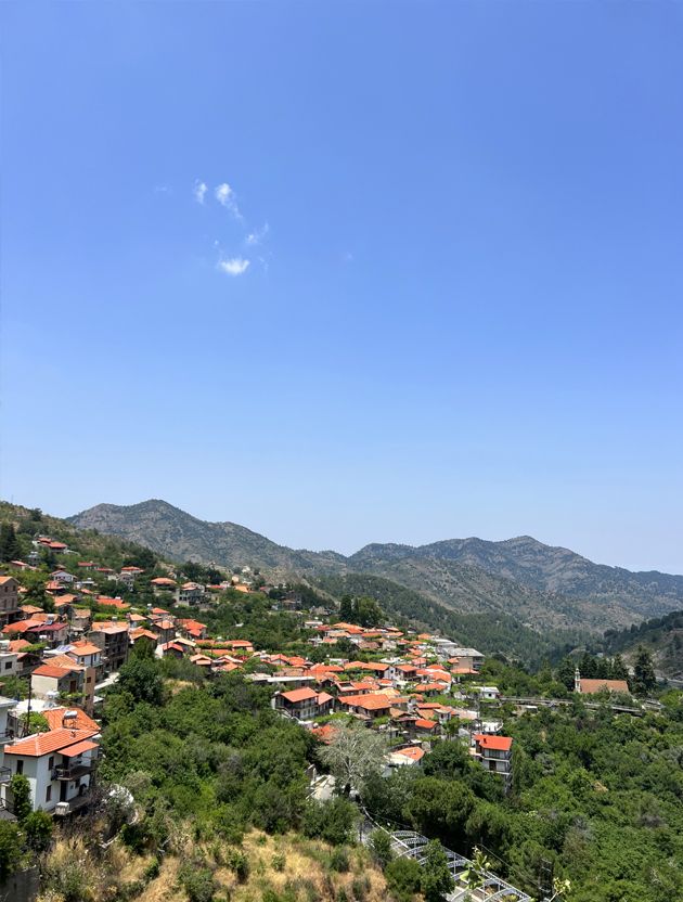 View Point in Alona Village Cyprus