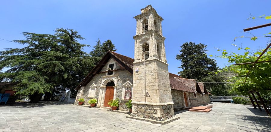 Agios Georgios Church in Alona Village Cyprus