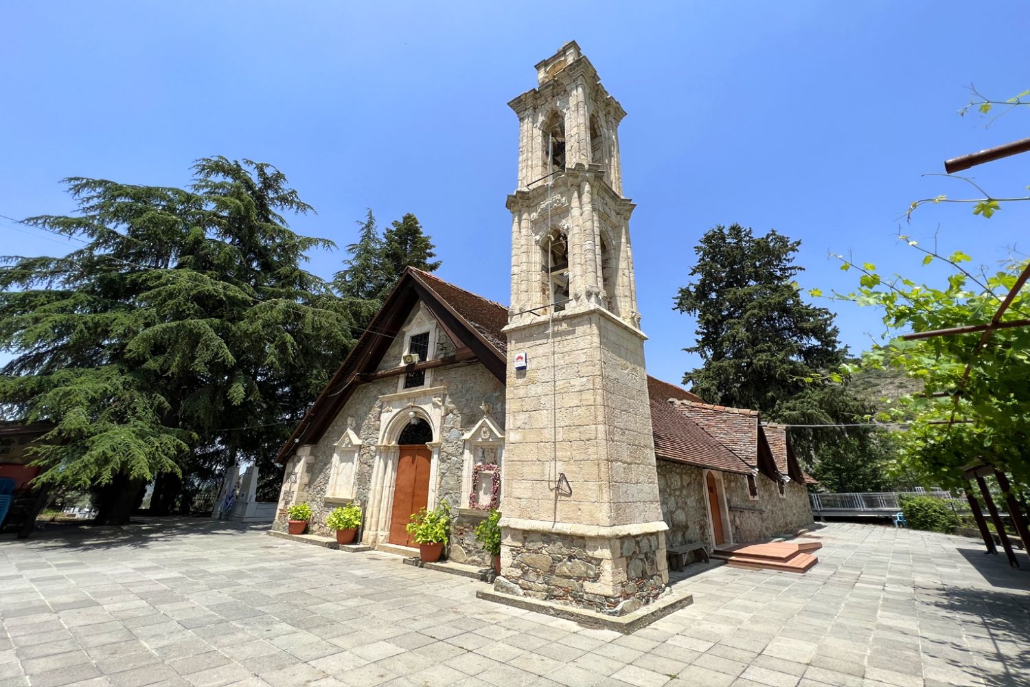 Agios Georgios Church in Alona Village Cyprus