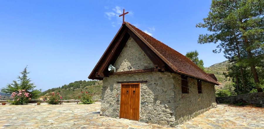 Panayia Kardakiotissa Chapelin Alona Village Cyprus