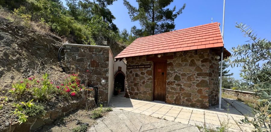 Timios and Zoopoios Stavros Chapel in Alona Village Cyprus