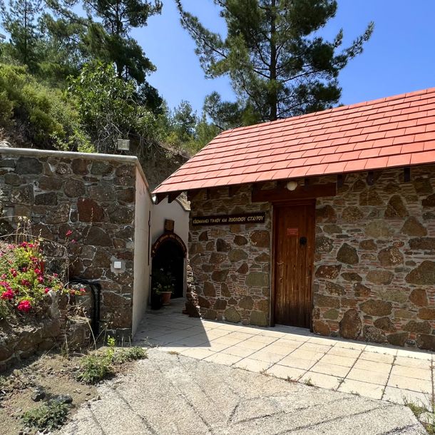 Timios and Zoopoios Stavros Chapel in Alona Village Cyprus