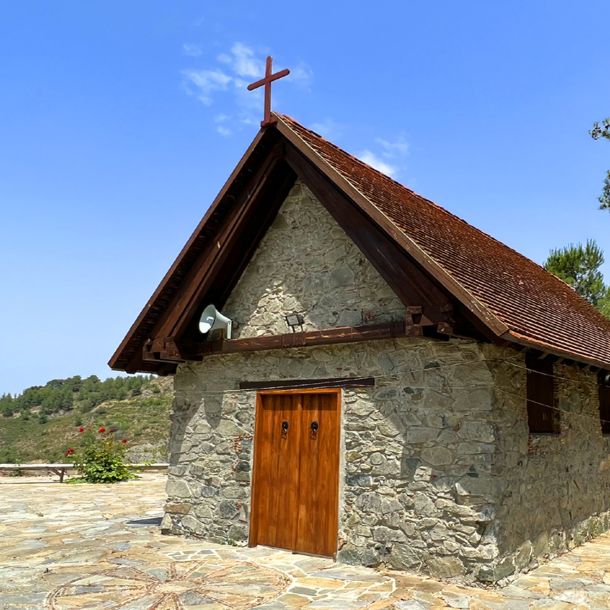 Panayia Kardakiotissa Chapelin Alona Village Cyprus