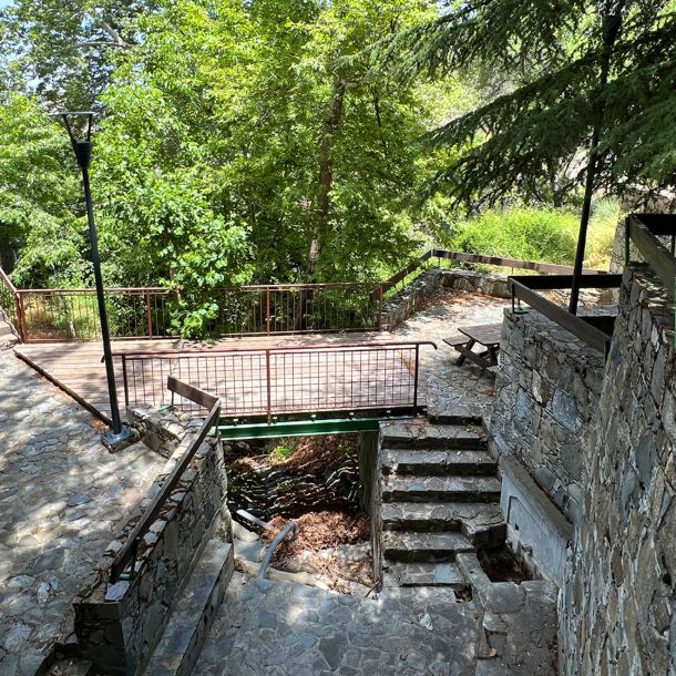 Fotistra Water source in Alona Village Cyprus